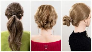 仕事のプレゼン髪型 ゴムだけでキッチリ簡単 低めお団子ヘアの作り方 Daisuke 公式ヘアアレンジ動画サイト