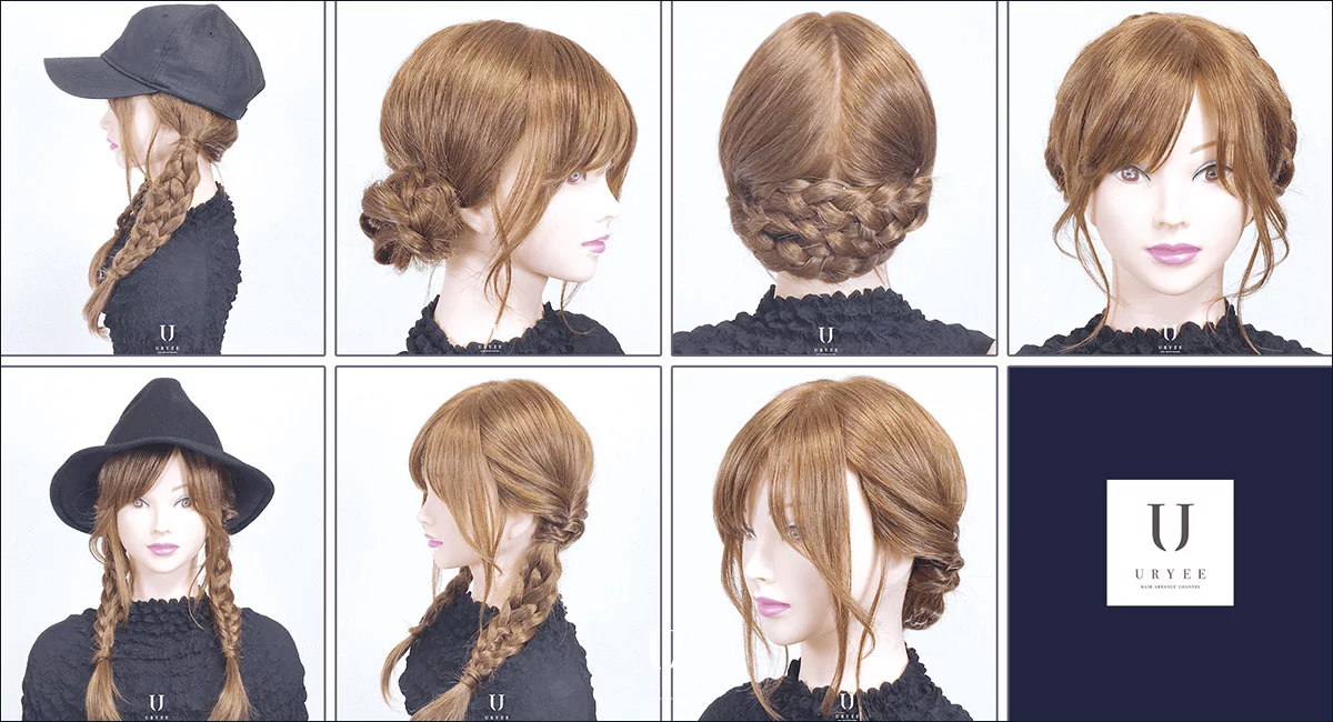 毛量少ない 三つ編みすると細い オススメは 簡単にできる七つ編みのやり方