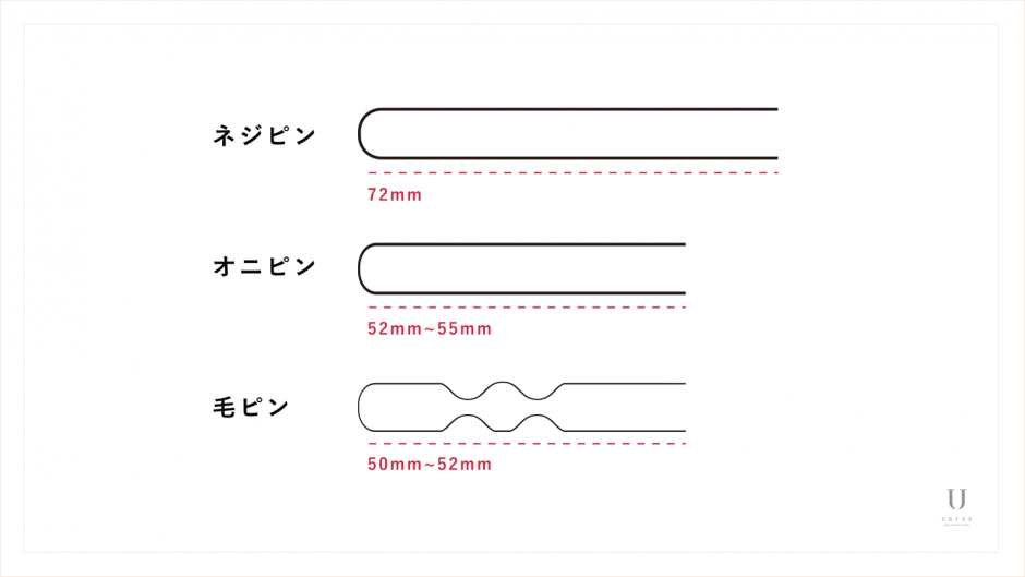 Uピン 使い方｜上手に留めるコツ教えます。